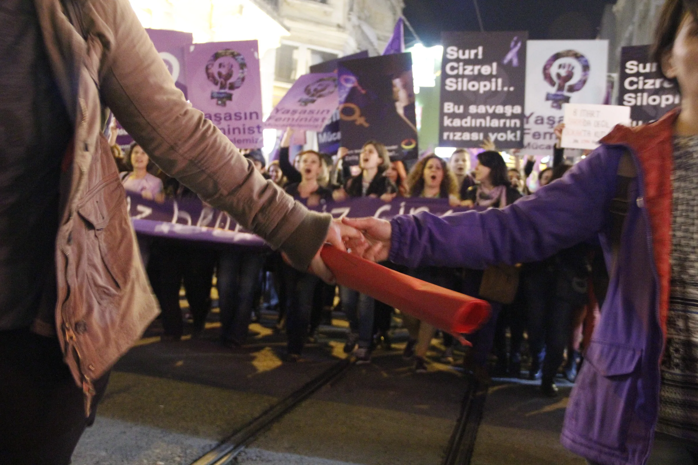 8 Mart Feminist Gece Yürüyüşü / 2016 / Foto: Bilinmiyor