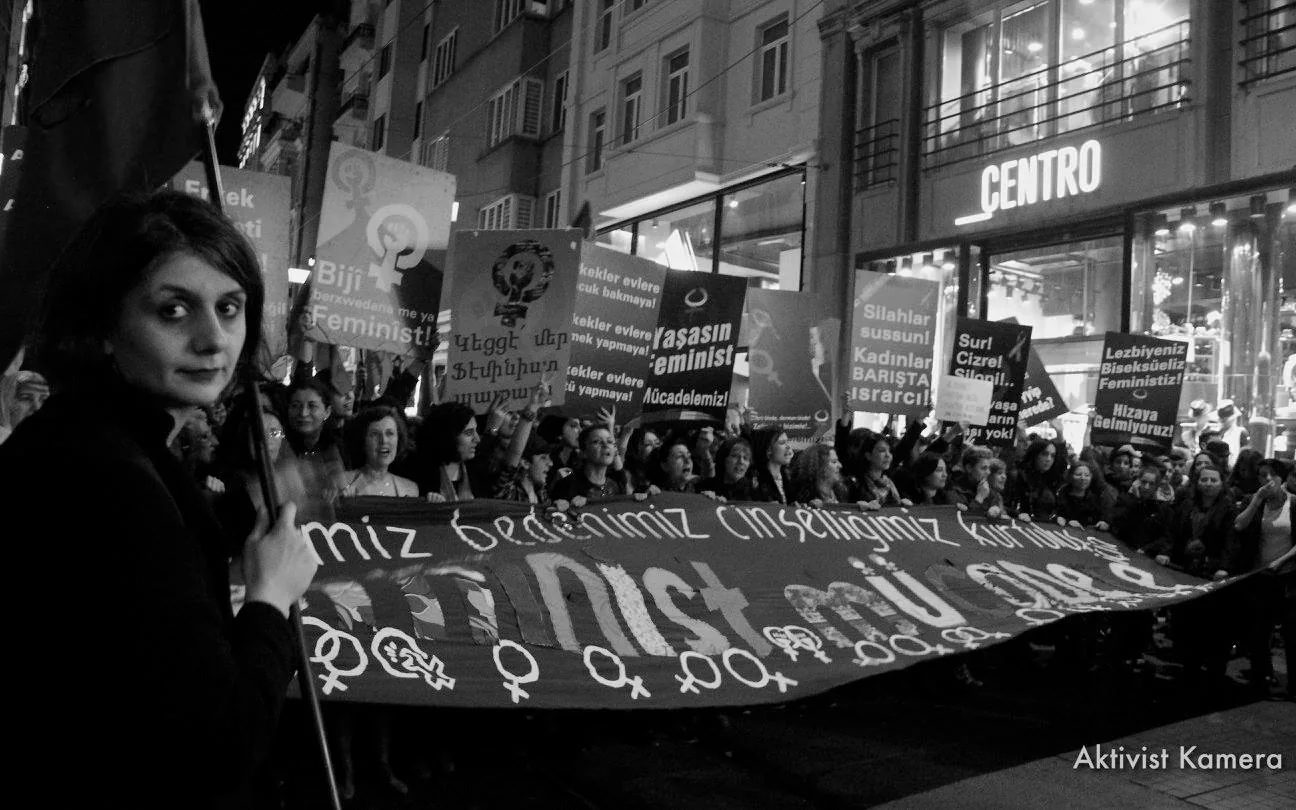8 Mart Feminist Gece Yürüyüşü / 2016 / Foto: Aktivist Kamera