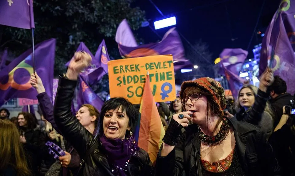 8 Mart Feminist Gece Yürüyüşü / 2016 / Foto: Bilinmiyor