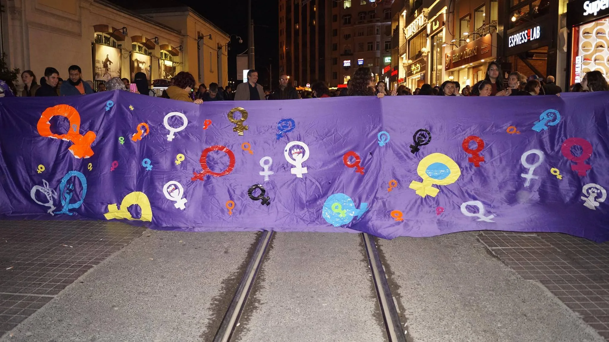 8 Mart Feminist Gece Yürüyüşü / 2016 / Foto: Bilinmiyor