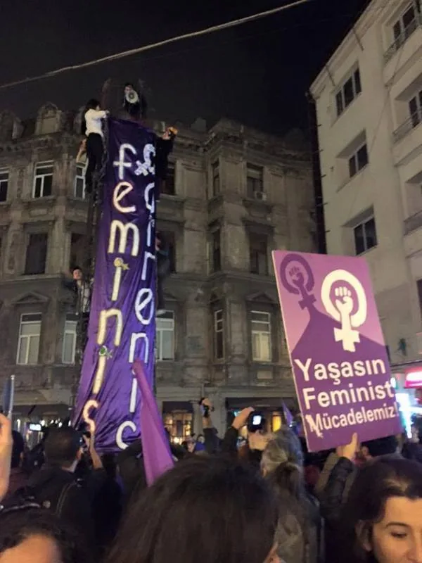 8 Mart Feminist Gece Yürüyüşü / 2016 / Foto: Bilinmiyor