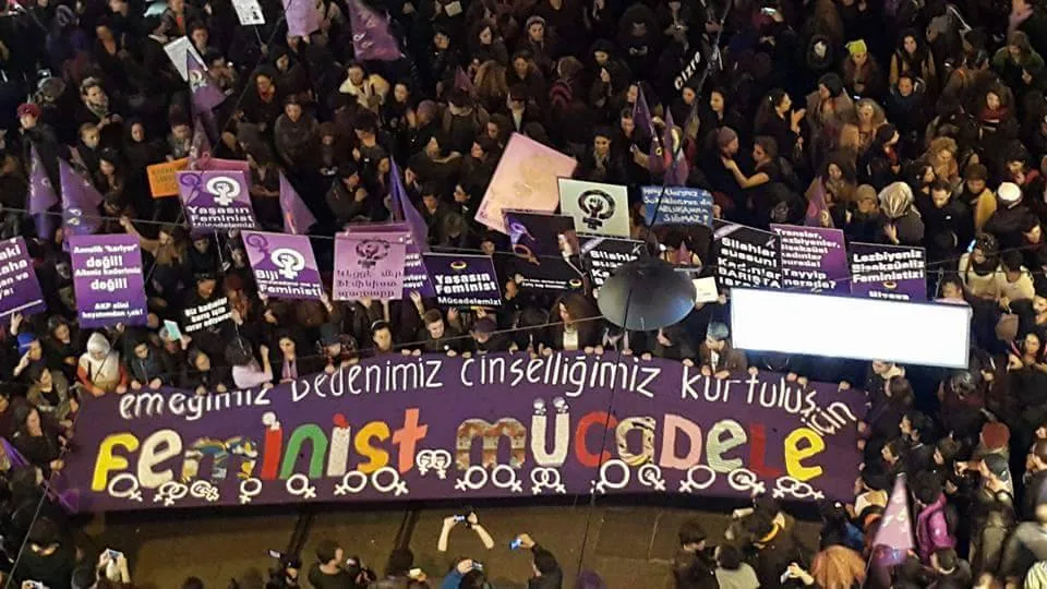 8 Mart Feminist Gece Yürüyüşü / 2016 / Foto: Bilinmiyor