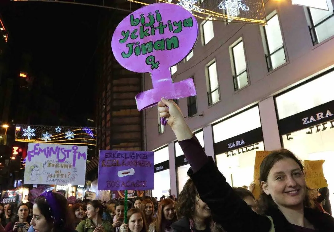 8 Mart Feminist Gece Yürüyüşü / 2016 / Foto: Bilinmiyor