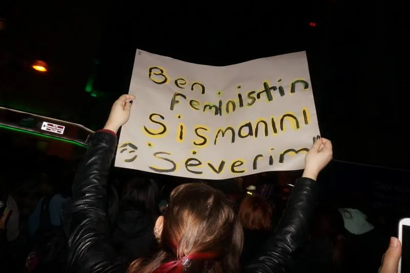 8 Mart Feminist Gece Yürüyüşü / 2016 / Foto: Bilinmiyor