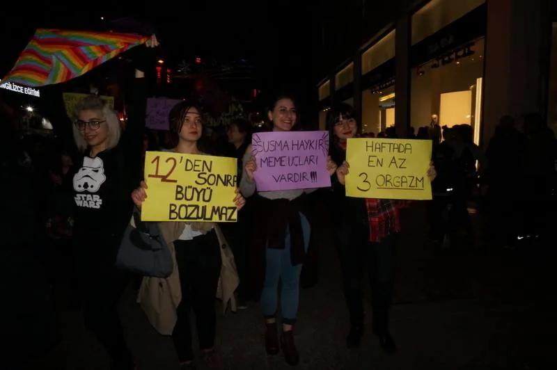 8 Mart Feminist Gece Yürüyüşü / 2016 / Foto: Bilinmiyor