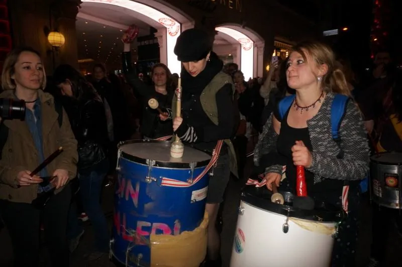 8 Mart Feminist Gece Yürüyüşü / 2016 / Foto: Bilinmiyor
