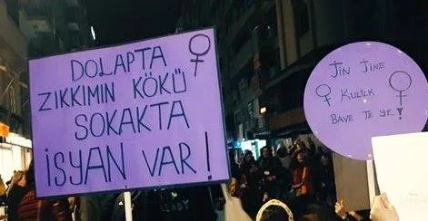 8 Mart Feminist Gece Yürüyüşü / 2016 / Foto: Bilinmiyor
