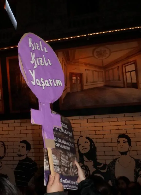8 Mart Feminist Gece Yürüyüşü / 2016 / Foto: Bilinmiyor