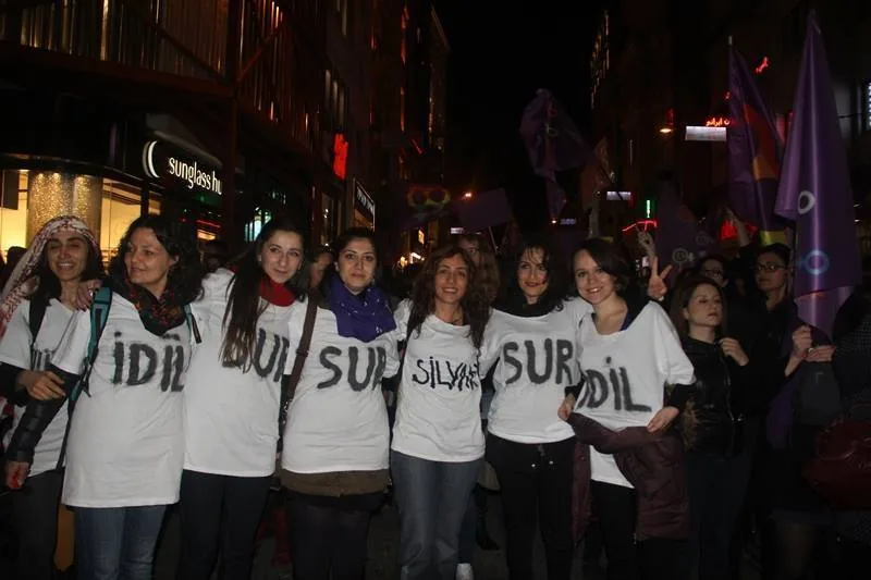 8 Mart Feminist Gece Yürüyüşü / 2016 / Foto: Bilinmiyor