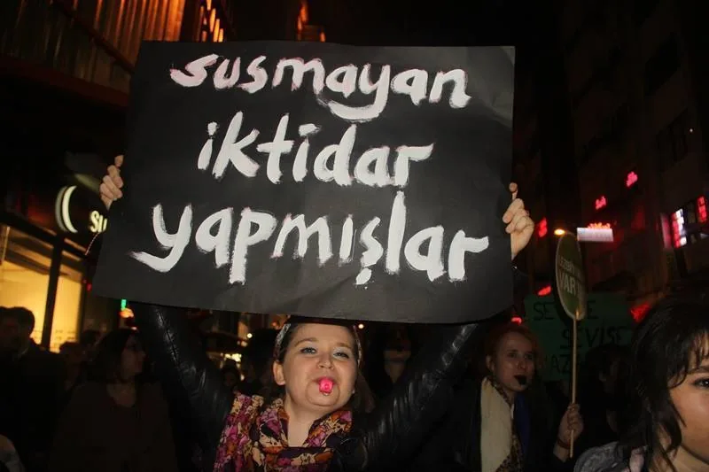 8 Mart Feminist Gece Yürüyüşü / 2016 / Foto: Bilinmiyor