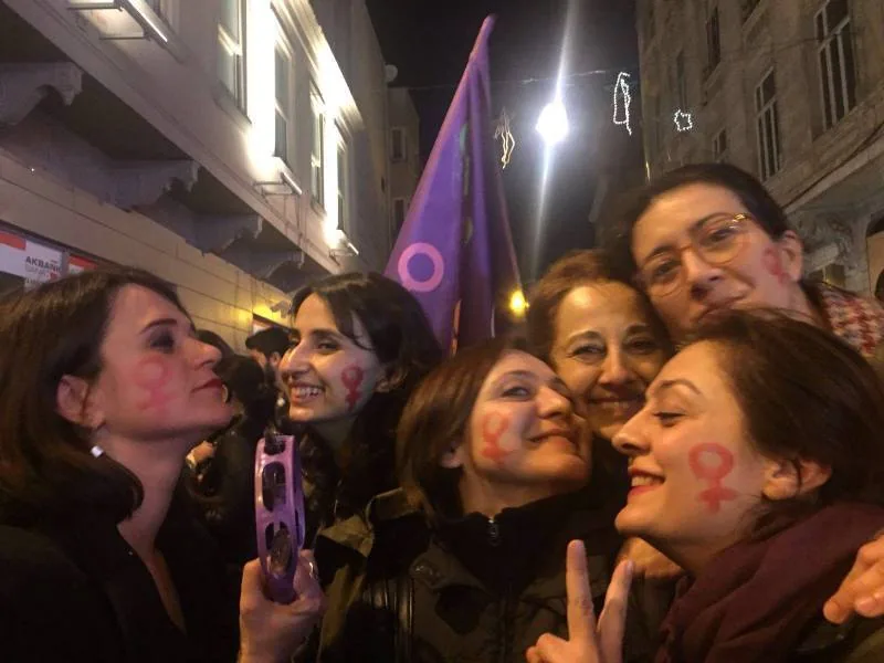 8 Mart Feminist Gece Yürüyüşü / 2016 / Foto: Bilinmiyor