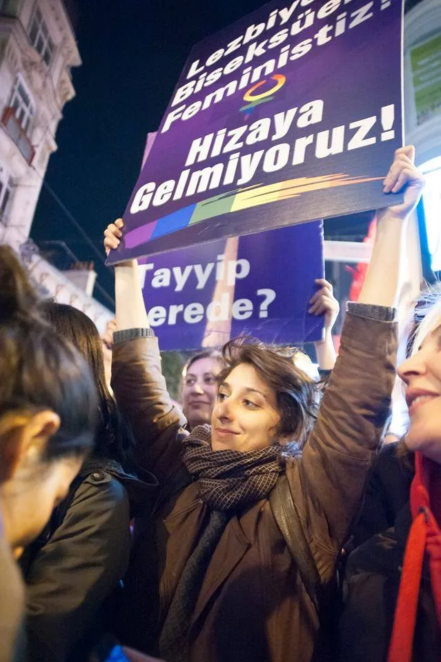 8 Mart Feminist Gece Yürüyüşü / 2016 / Foto: Bilinmiyor