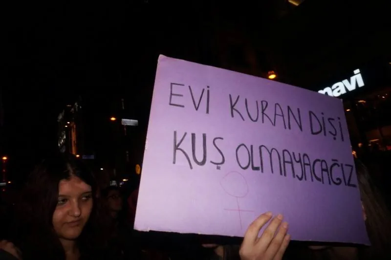 8 Mart Feminist Gece Yürüyüşü / 2016 / Foto: Bilinmiyor