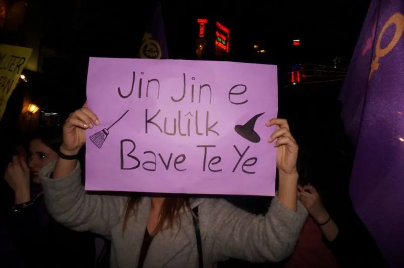 8 Mart Feminist Gece Yürüyüşü / 2016 / Foto: Bilinmiyor