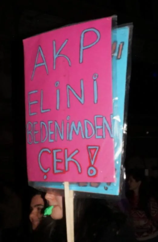 8 Mart Feminist Gece Yürüyüşü / 2016 / Foto: Bilinmiyor