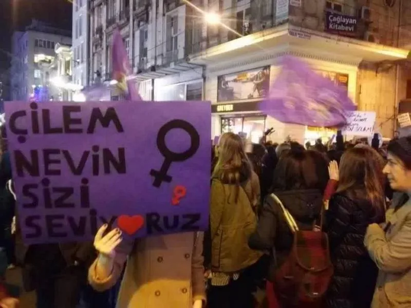 8 Mart Feminist Gece Yürüyüşü / 2016 / Foto: Bilinmiyor