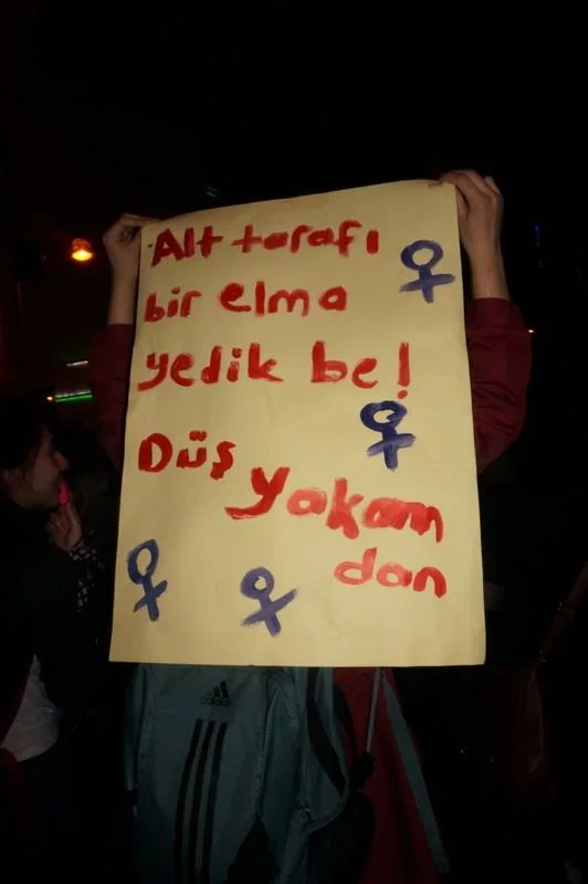 8 Mart Feminist Gece Yürüyüşü / 2016 / Foto: Bilinmiyor
