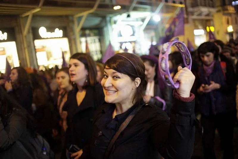 8 Mart Feminist Gece Yürüyüşü / 2016 / Foto: Bilinmiyor