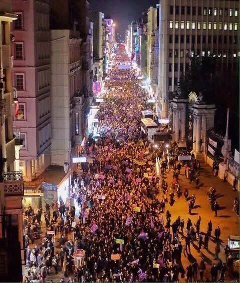 8 Mart Feminist Gece Yürüyüşü / 2016 / Foto: Bilinmiyor
