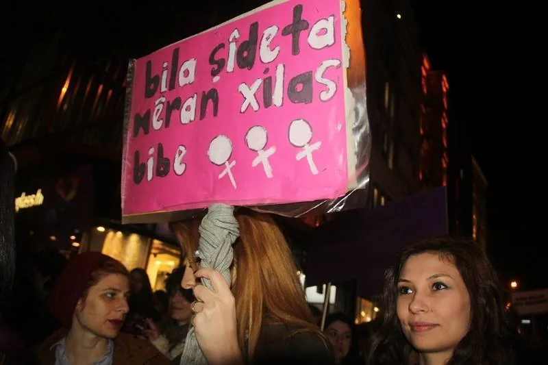 8 Mart Feminist Gece Yürüyüşü / 2016 / Foto: Bilinmiyor
