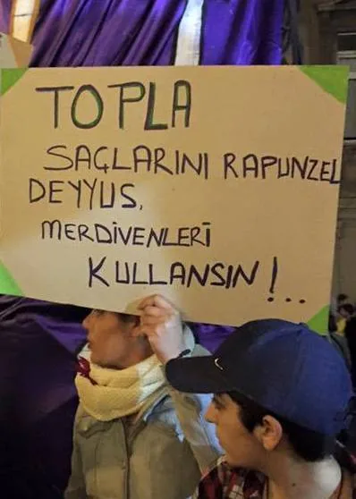 8 Mart Feminist Gece Yürüyüşü / 2016 / Foto: Bilinmiyor