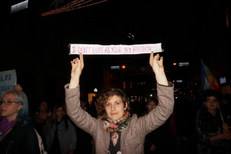 8 Mart Feminist Gece Yürüyüşü / 2016 / Foto: Bilinmiyor