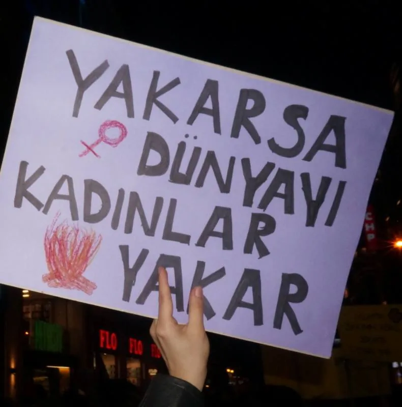 8 Mart Feminist Gece Yürüyüşü / 2016 / Foto: Bilinmiyor