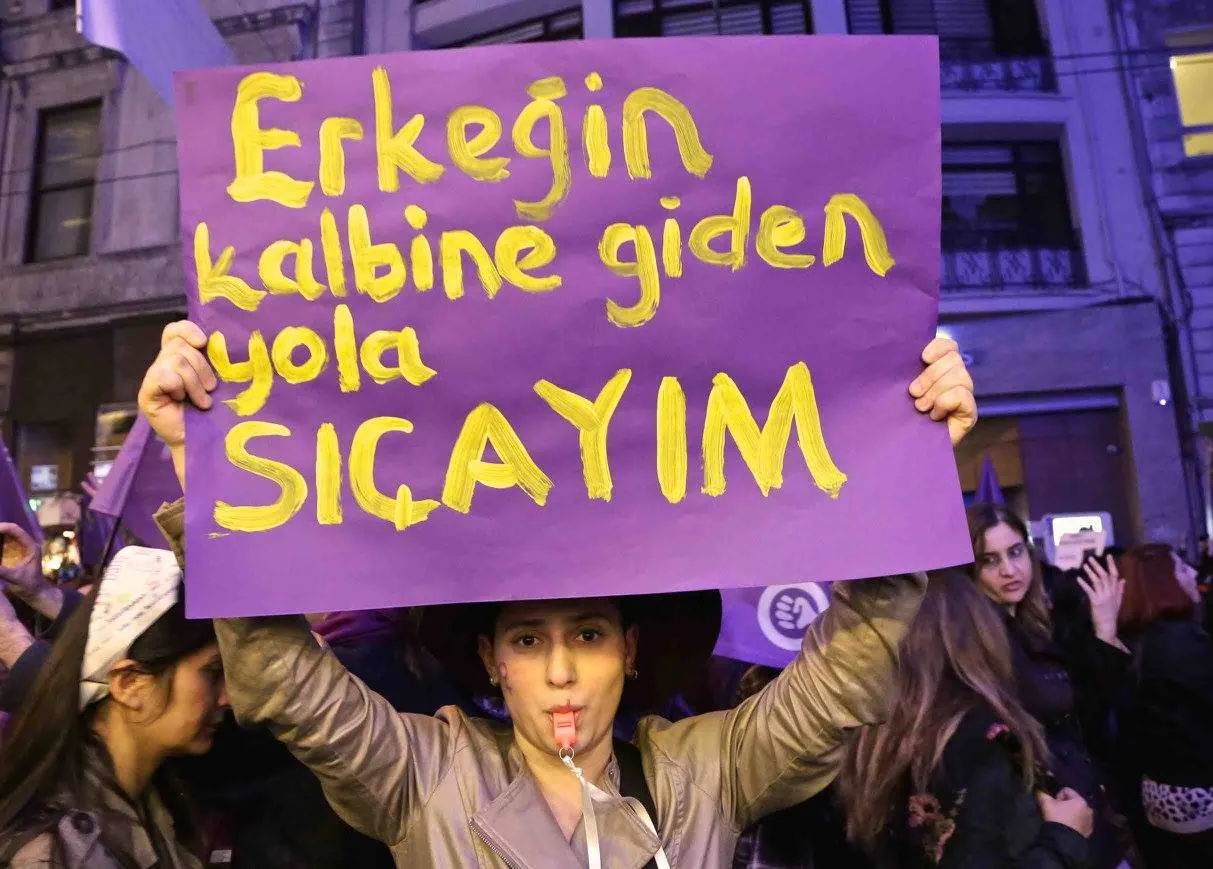 8 Mart Feminist Gece Yürüyüşü / 2016 / Foto: Bilinmiyor