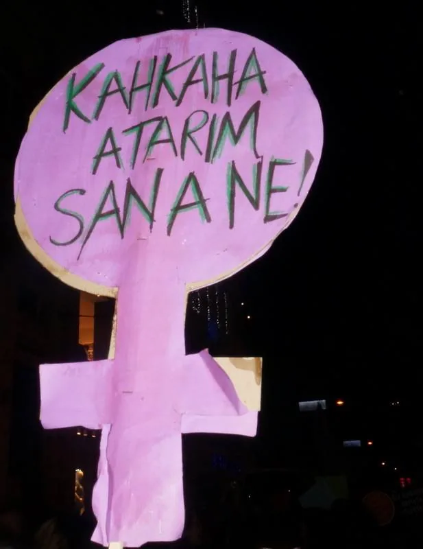 8 Mart Feminist Gece Yürüyüşü / 2016 / Foto: Bilinmiyor