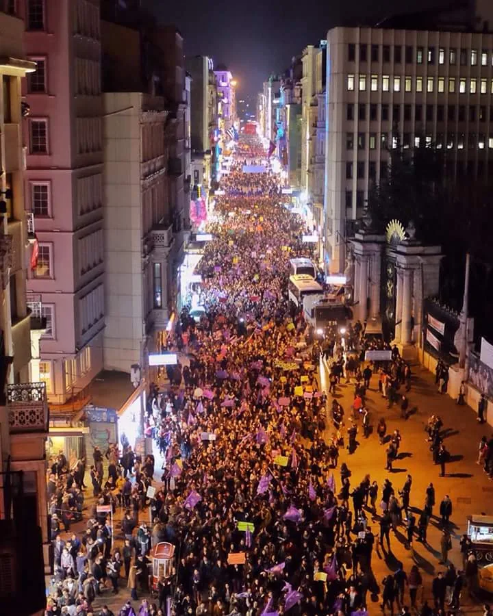 8 Mart Feminist Gece Yürüyüşü / 2016 / Foto: Bilinmiyor