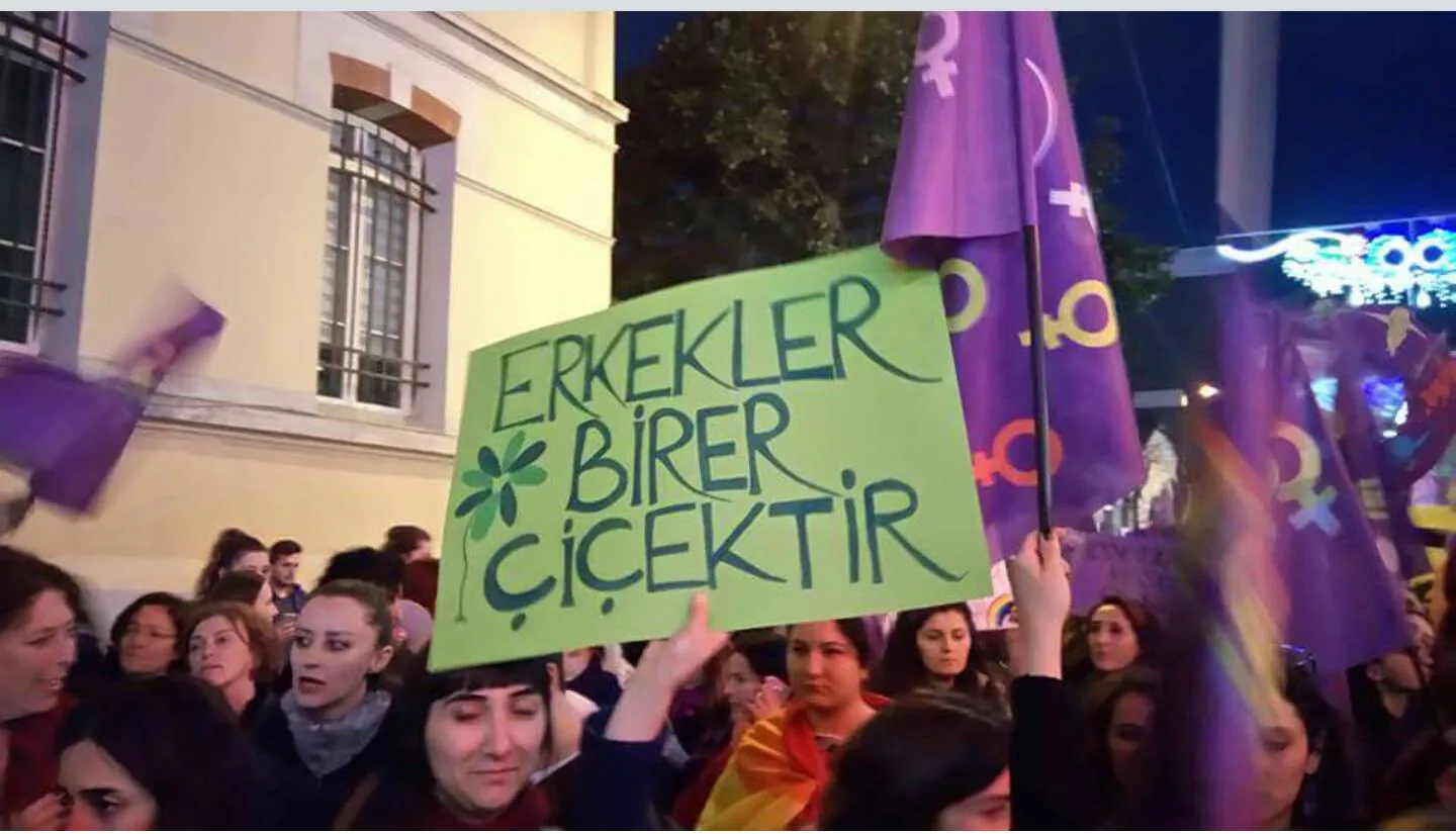 8 Mart Feminist Gece Yürüyüşü / 2017 / Foto: Bilinmiyor