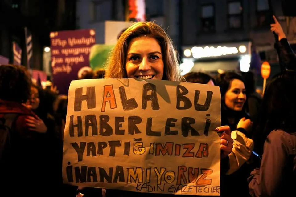 8 Mart Feminist Gece Yürüyüşü / 2017 / Foto: Bilinmiyor