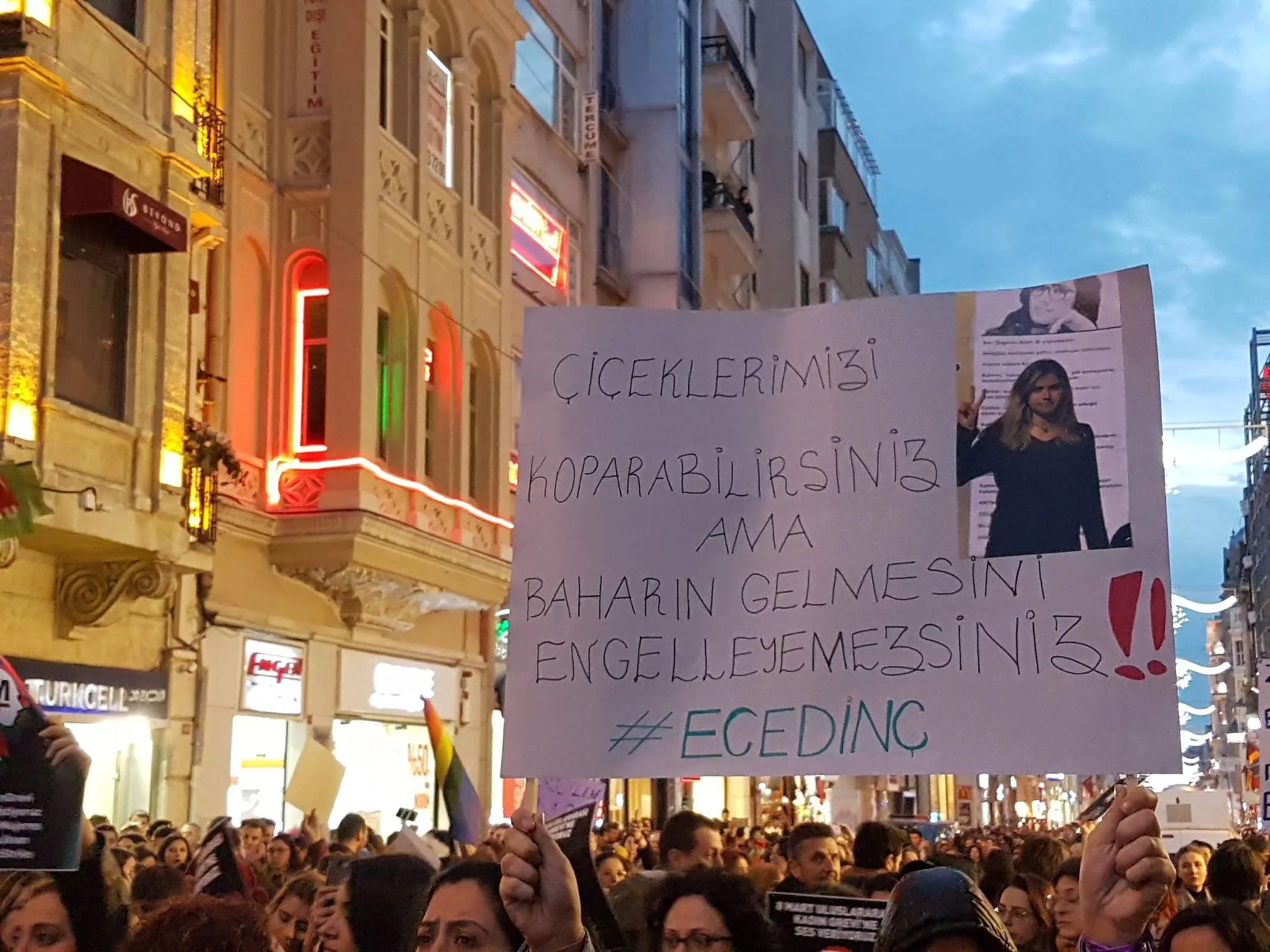 8 Mart Feminist Gece Yürüyüşü / 2017 / Foto: Bilinmiyor