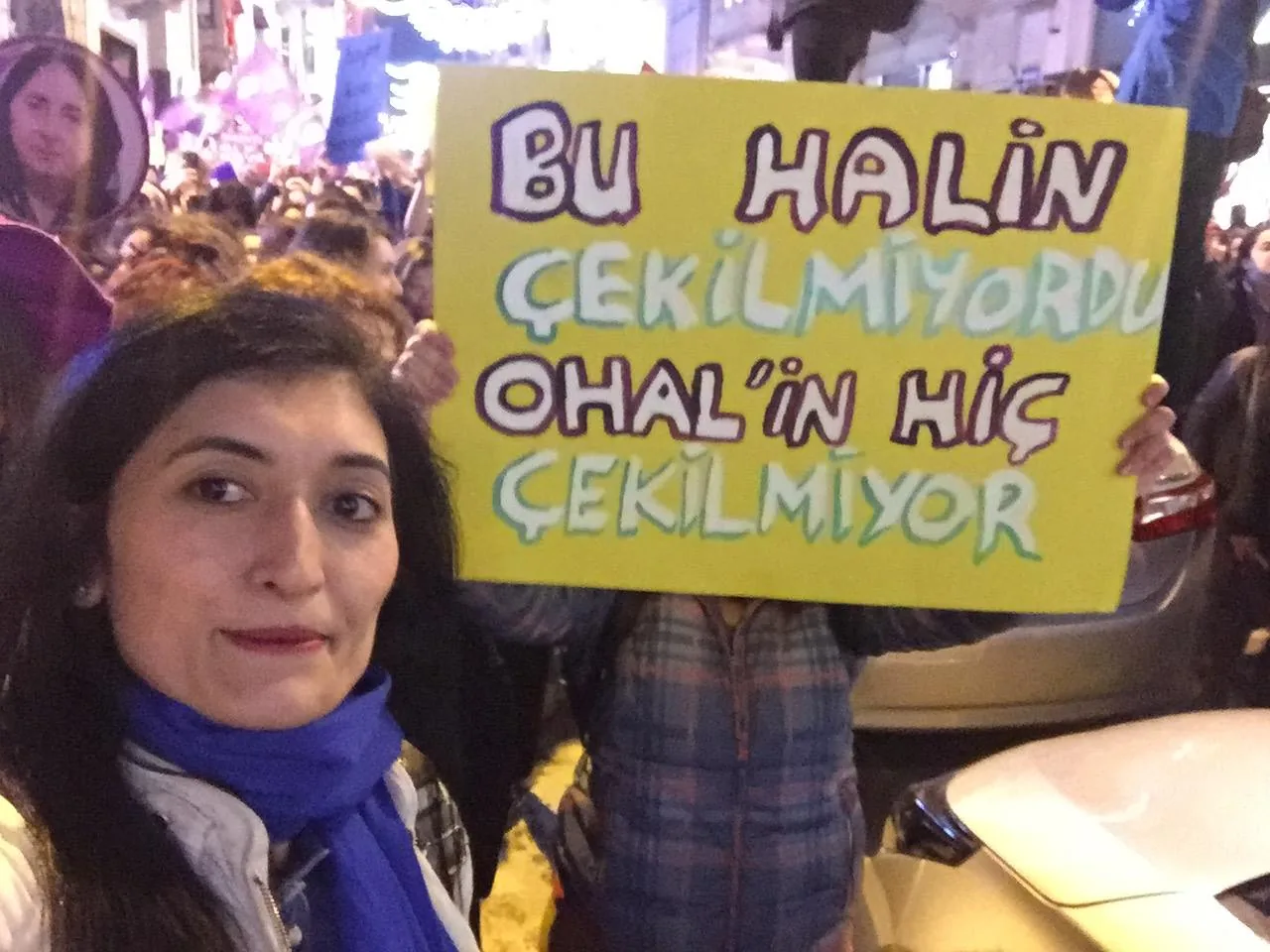 8 Mart Feminist Gece Yürüyüşü / 2017 / Foto: Bilinmiyor