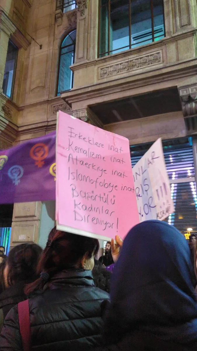 8 Mart Feminist Gece Yürüyüşü / 2017 / Foto: Bilinmiyor