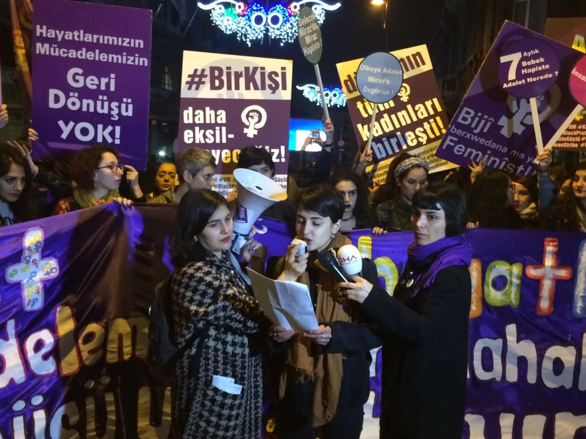 8 Mart Feminist Gece Yürüyüşü / 2017 / Foto: Bilinmiyor