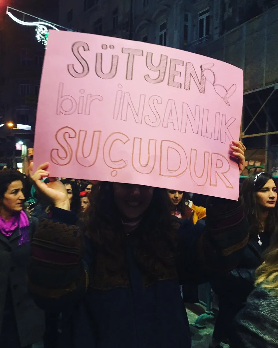 8 Mart Feminist Gece Yürüyüşü / 2017 / Foto: Bilinmiyor