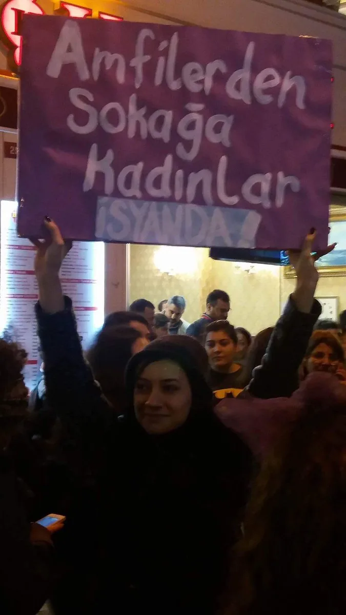 8 Mart Feminist Gece Yürüyüşü / 2017 / Foto: Bilinmiyor