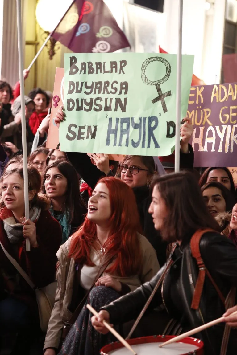 8 Mart Feminist Gece Yürüyüşü / 2017 / Foto: Bilinmiyor