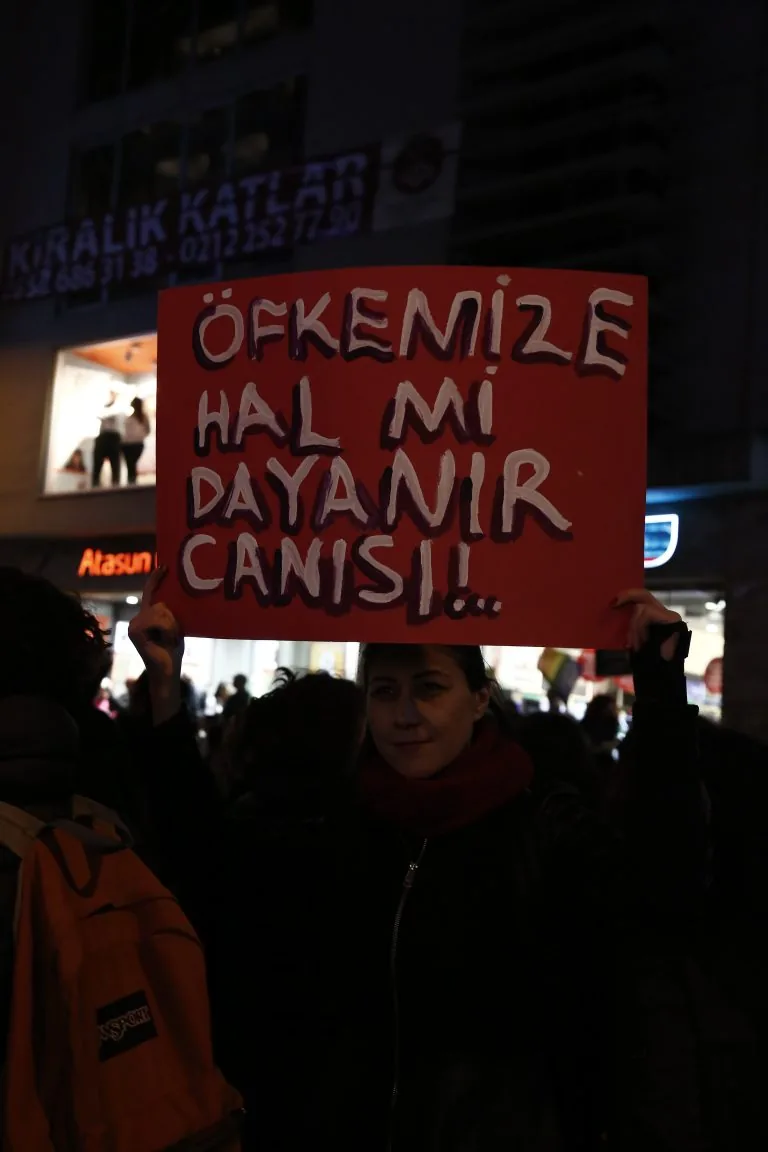 8 Mart Feminist Gece Yürüyüşü / 2017 / Foto: Bilinmiyor