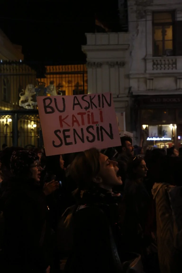 8 Mart Feminist Gece Yürüyüşü / 2017 / Foto: Bilinmiyor