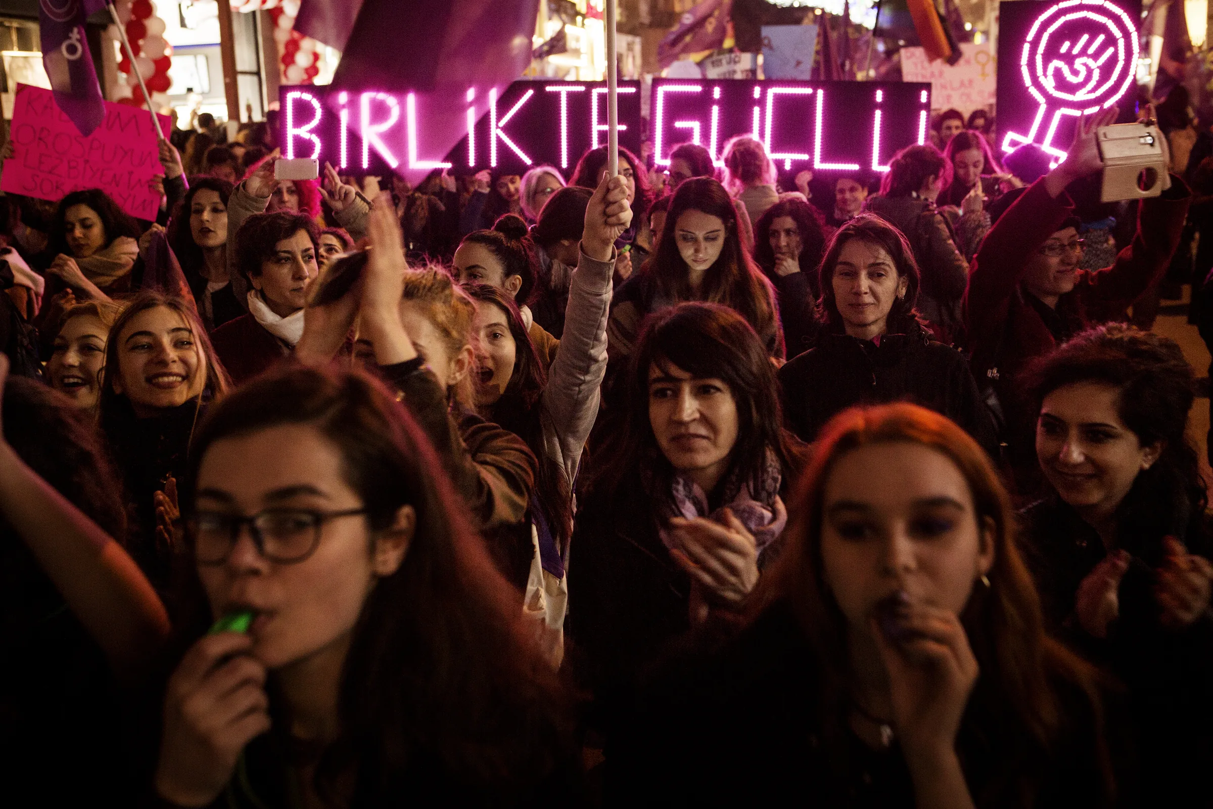 8 Mart Feminist Gece Yürüyüşü / 2017 / Foto: Serra Akcan