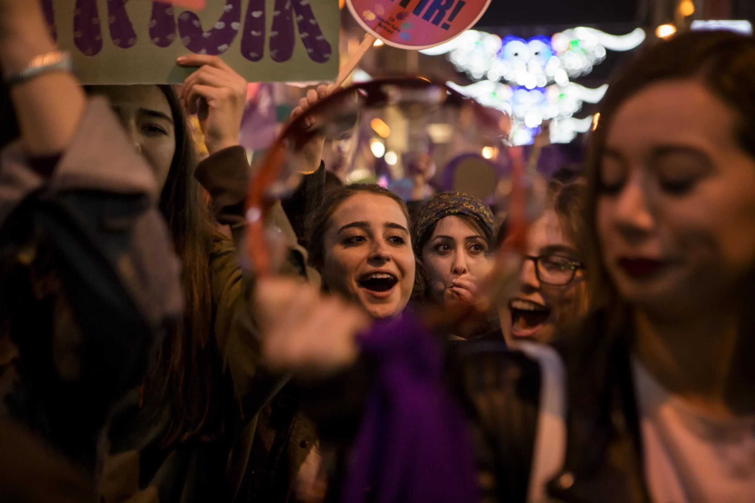 8 Mart Feminist Gece Yürüyüşü / 2017 / Foto: Serra Akcan