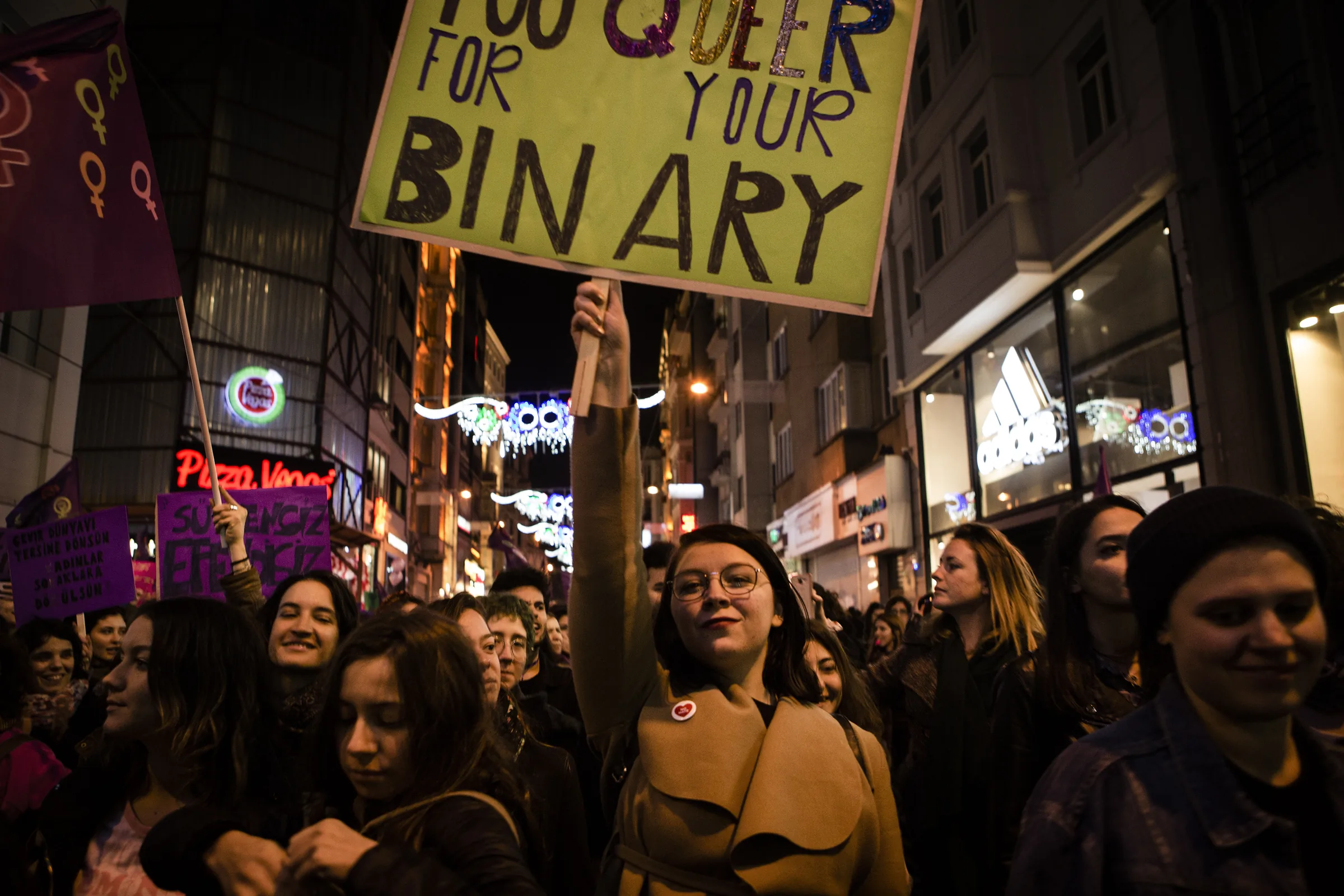 8 Mart Feminist Gece Yürüyüşü / 2017 / Foto: Serra Akcan