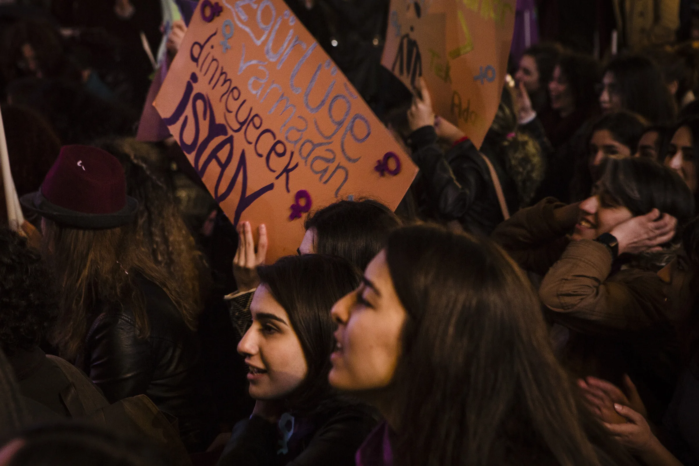 8 Mart Feminist Gece Yürüyüşü / 2017 / Foto: Serra Akcan