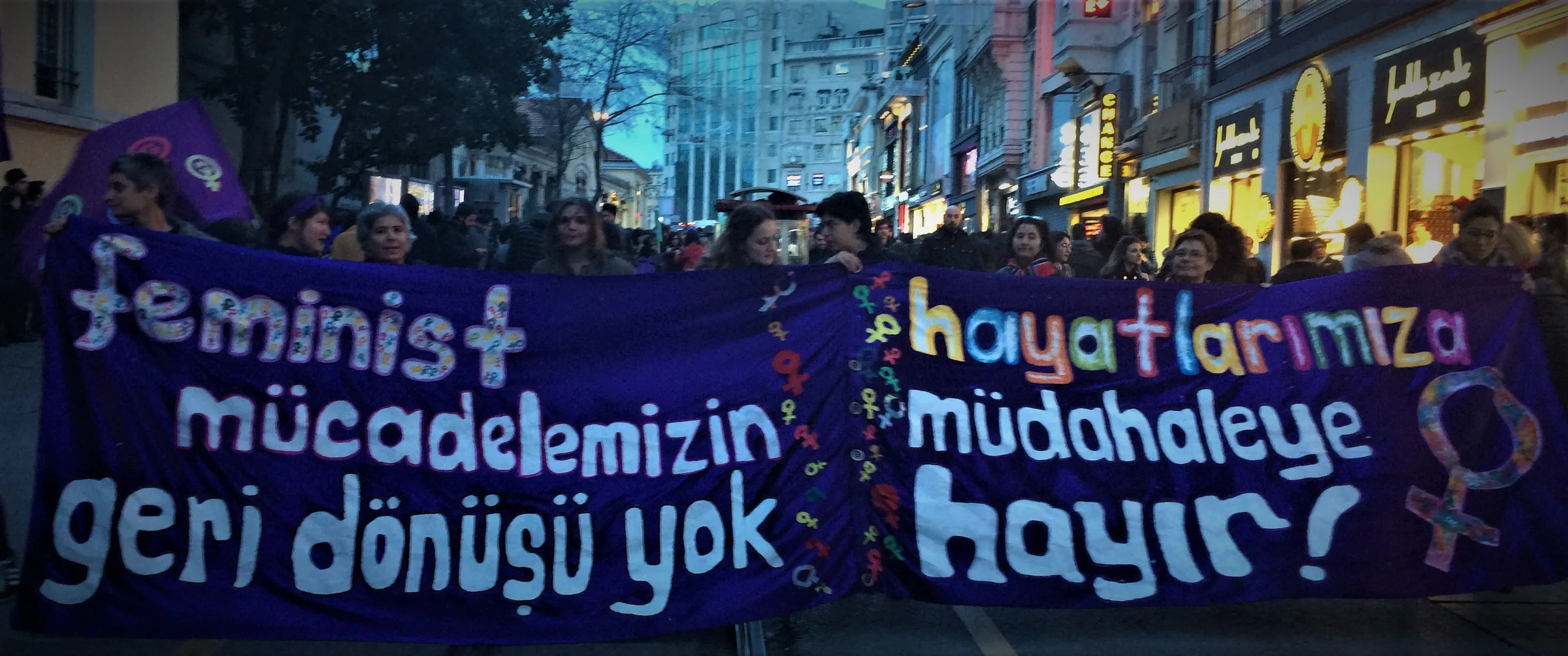 8 Mart Feminist Gece Yürüyüşü / 2017 / Foto: Güliz Sağlam