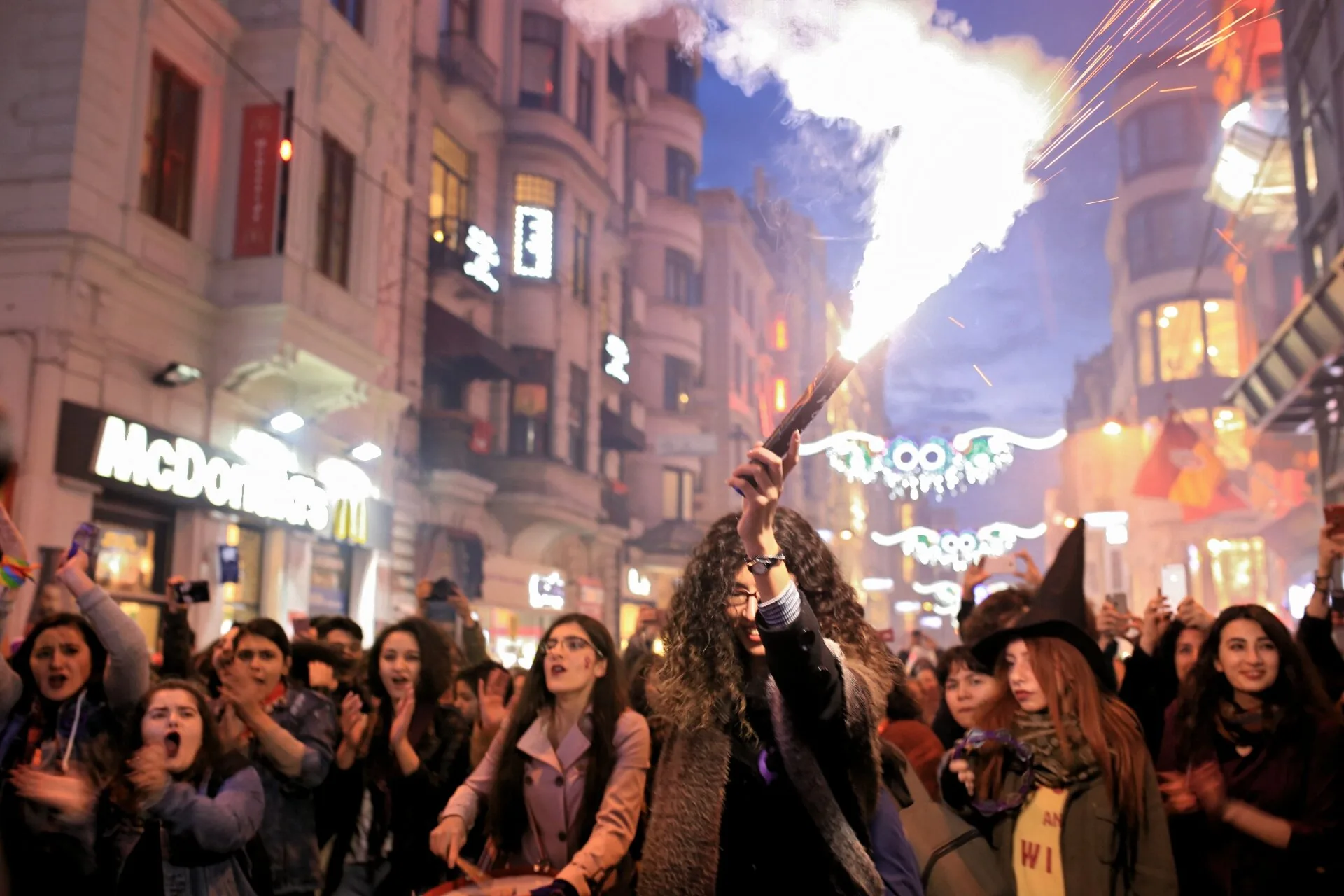 8 Mart Feminist Gece Yürüyüşü / 2017 / Foto: Gülşin Ketenci