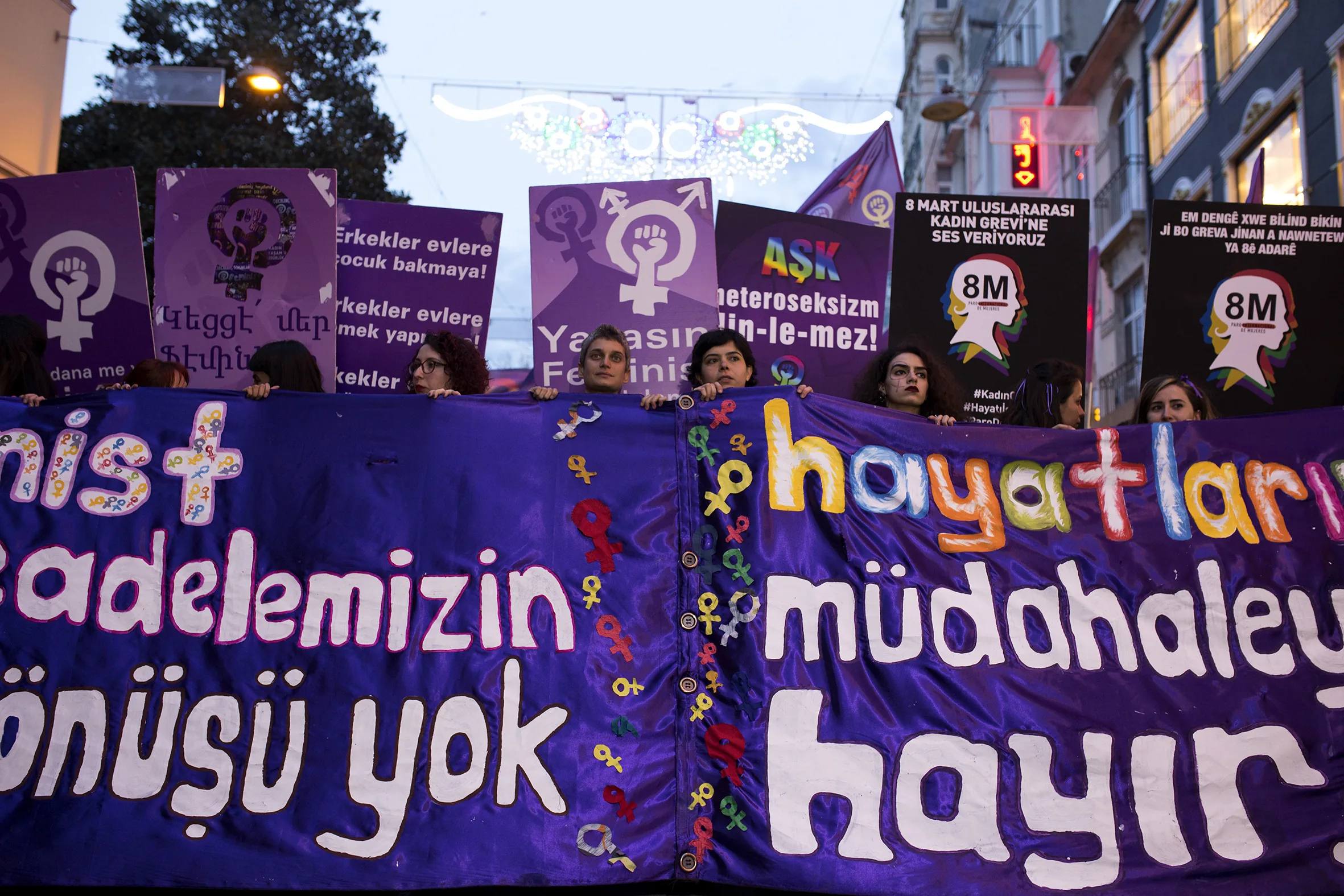 8 Mart Feminist Gece Yürüyüşü / 2017 / Foto: Gülşin Ketenci