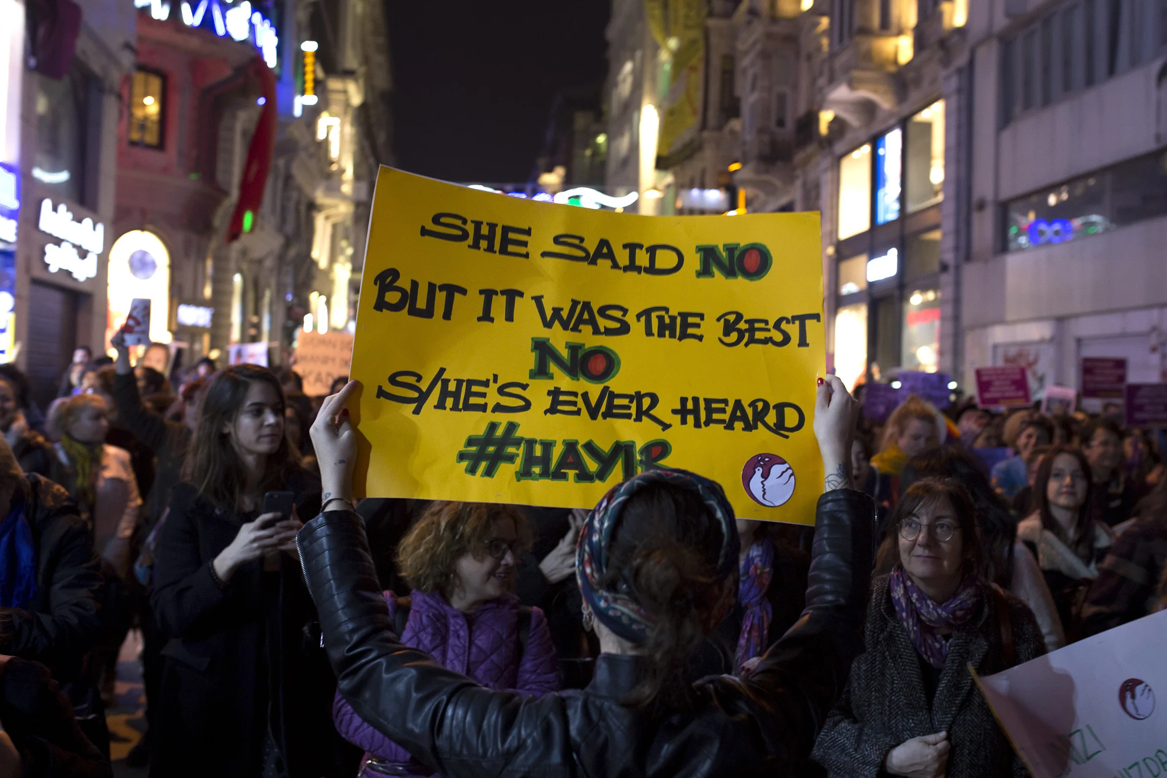 8 Mart Feminist Gece Yürüyüşü / 2017 / Foto: Gülşin Ketenci
