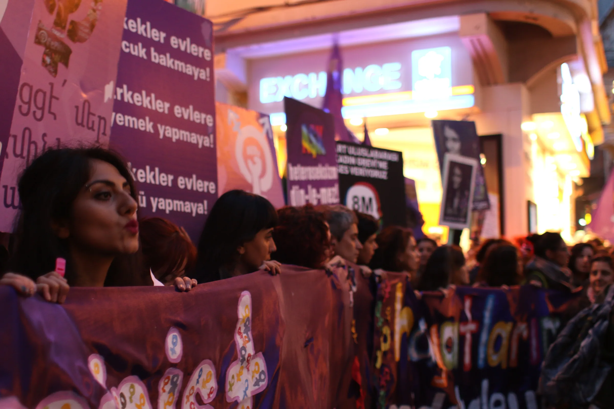 8 Mart Feminist Gece Yürüyüşü / 2017 / Foto: Bilinmiyor